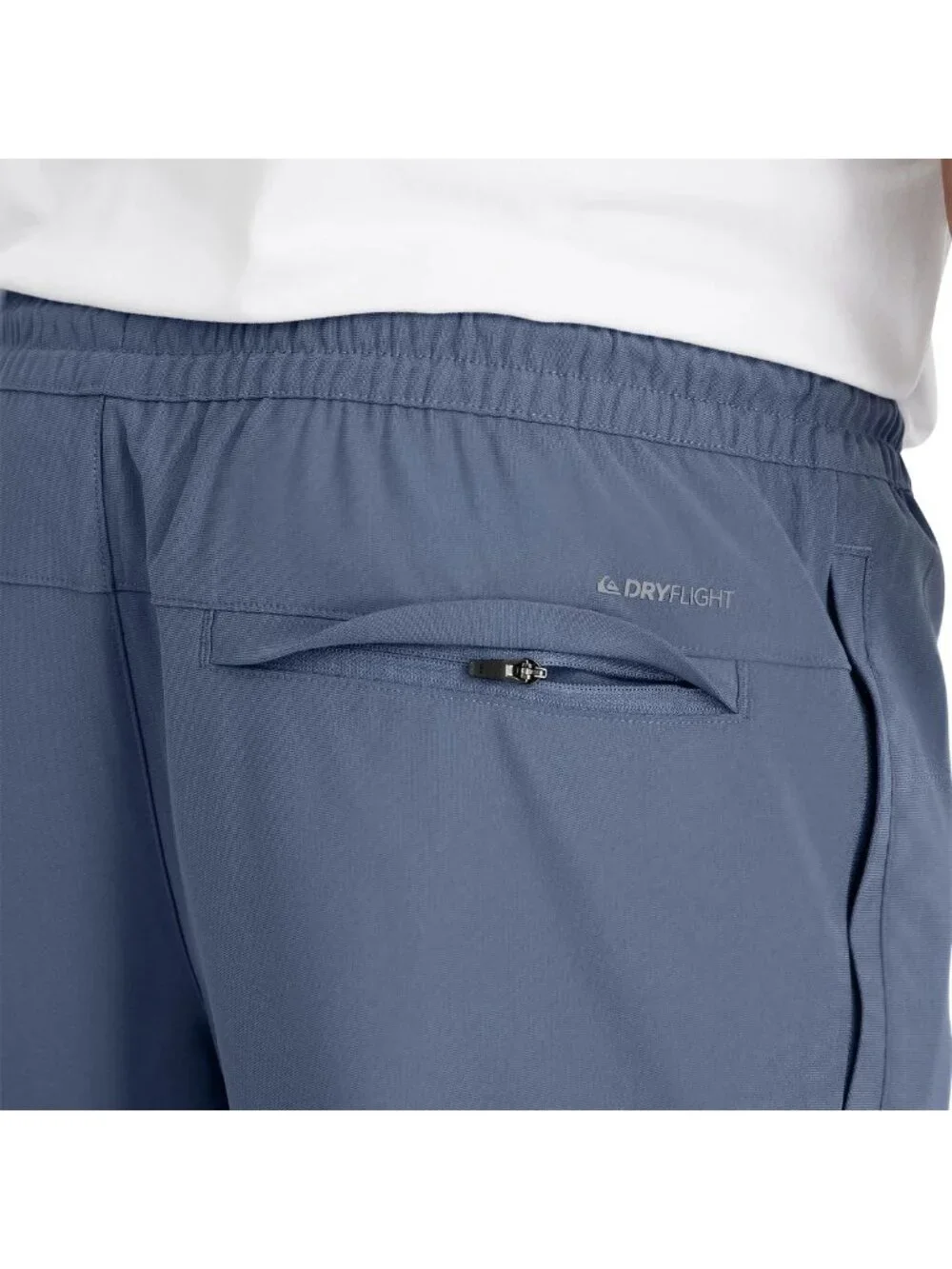 NWT Quiksilver Dryflight Men's L Navy Blue Pants Moisture-Wicking  Joggers